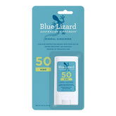 Blue Lizard Kids' Mineral Sunscreen Stick for Face and Body - SPF 50+ - 0.5 oz: Zinc Oxide, Vegan Formula, Paraben-Free