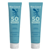 Blue Lizard 2 Pack/5fl oz Each Sensitive Mineral Sunscreen Lotion - SPF 50+