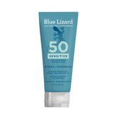 Blue Lizard Sensitive Sunscreen Tube - SPF 50 - 3 fl oz: Paraben-Free, Vegan, Oxybenzone-Free, Whole Body